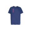 T-shirt à manches courtes pour homme avec applique « Mariana Painting » – Bleu