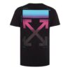 T-shirt à manches courtes pour homme avec flèches dégradées