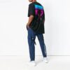 T-shirt à manches courtes pour homme avec flèches dégradées
