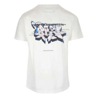 T-shirt à manches courtes pour homme avec logo, coupe classique