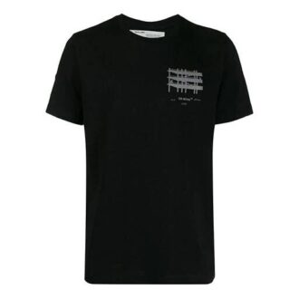 T-shirt à manches courtes pour homme avec logo, coupe normale