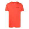 T-shirt à manches courtes pour homme FW20 avec logo appliqué, orange