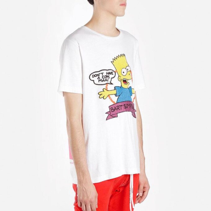 T-shirt à manches courtes SS19 Bart Embroidery Back Arrows Shorts