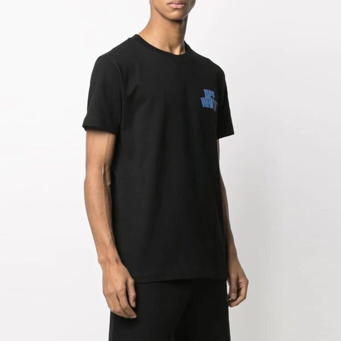 T-shirt à manches courtes SS21 avec logo imprimé Arrows, noir