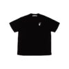 T-shirt à manches courtes SS21 Rose dégradé flèche pour homme Noir
