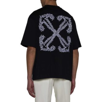 T-shirt à manches courtes Tattoo Arrow Skate « Noir Blanc »