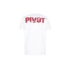 T-shirt à manches courtes unisexe blanc imprimé Sketch