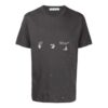 T-shirt à manches courtes Vintage Paint Splatter « Magnet White »