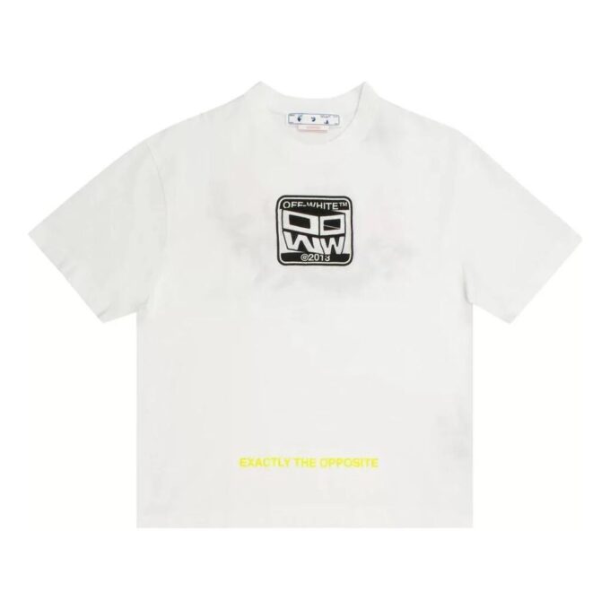 T-shirt à manches courtes Wizard Eye Over Skate « Blanc »