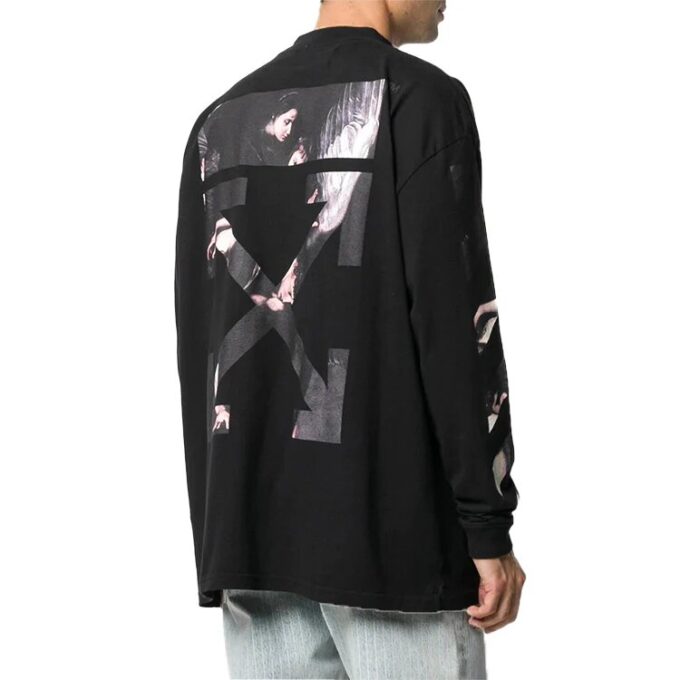 T-shirt à manches longues Caravaggio Arrows pour homme
