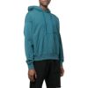T-shirt à manches longues décontracté unie bleu pour homme Off-White