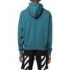 T-shirt à manches longues décontracté unie bleu pour homme Off-White