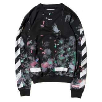T-shirt à manches longues Diag Galaxy brossé
