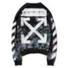 T-shirt à manches longues Diag Galaxy brossé