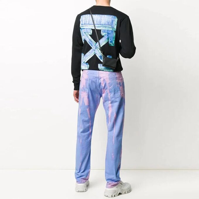 T-shirt à manches longues Fw20 Marker Arrows Print