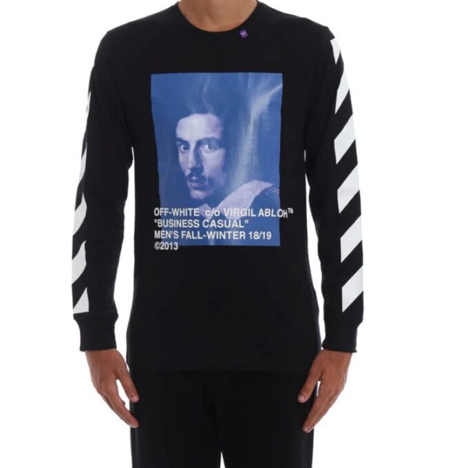 T-shirt à manches longues imprimé Gian Lorenzo Bernini