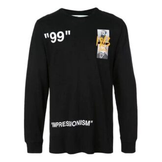 T-shirt à manches longues imprimé « Impressionnisme » été 1863