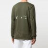 T-shirt à manches longues imprimé SS21, vert