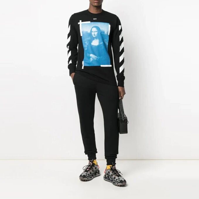 T-shirt à manches longues Mona Lisa « Black »