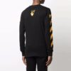 T-shirt à manches longues noir Caravaggio Painting pour homme Off-White FW21