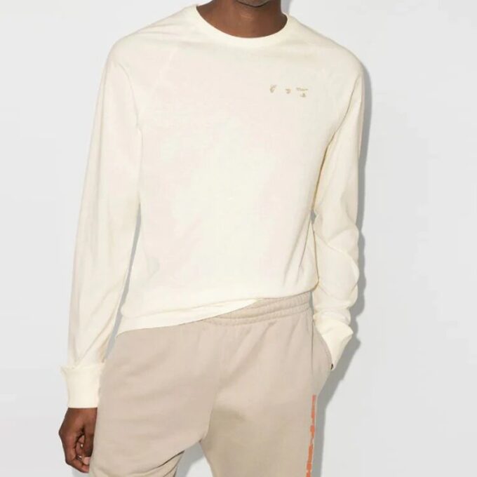 T-shirt à manches longues Off-White x Browns 50 pour homme