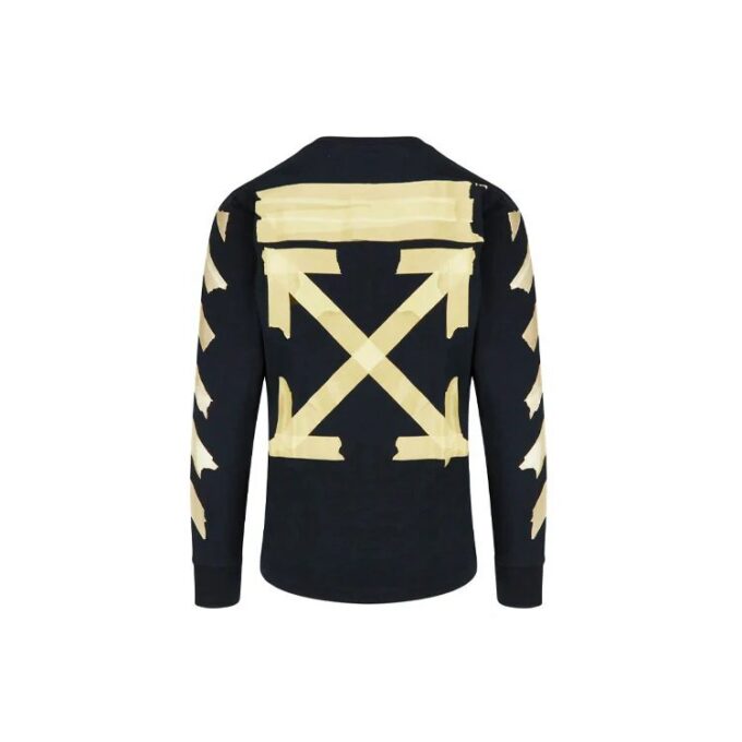 T-shirt à manches longues Tape Arrow « Noir »
