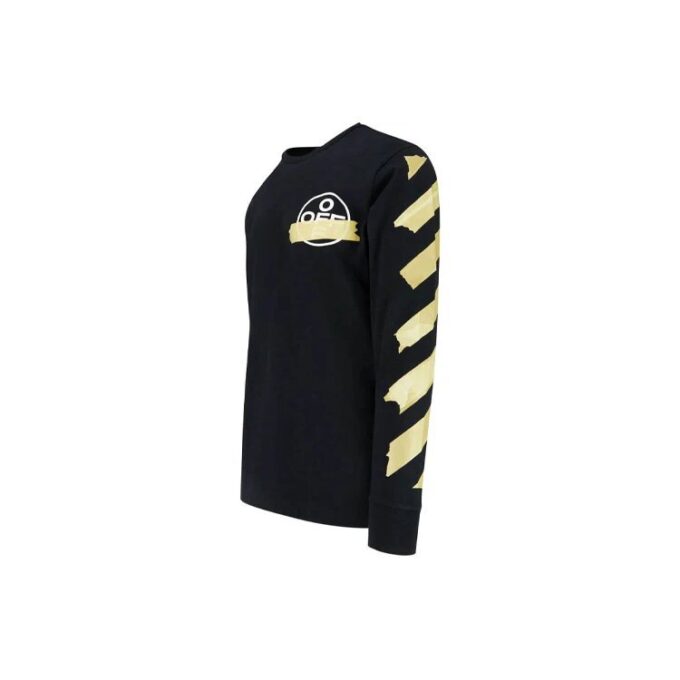 T-shirt à manches longues Tape Arrow « Noir »