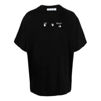 T-shirt Marker Over « Noir/Blanc »