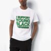 T-shirt à motif appliqué pour homme, blanc