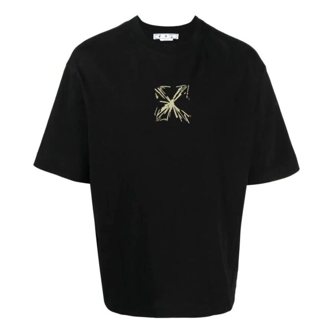T-shirt à motif Arrows « Noir »
