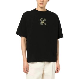 T-shirt à motif Arrows « Noir »