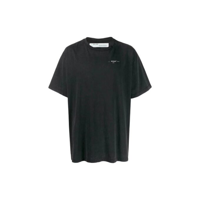 T-shirt à motifs abstraits « Black »