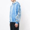 T-shirt Off-White pour homme bleu tie-dye à flèche réfléchissante