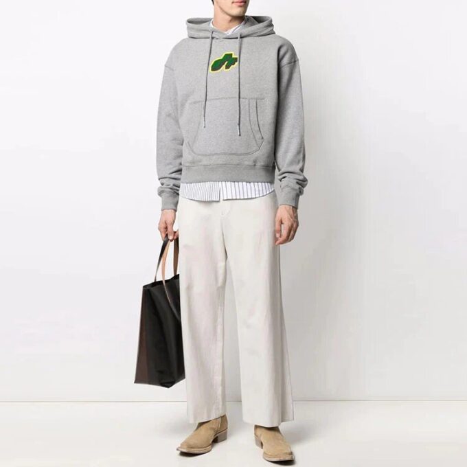 T-shirt Off-White pour homme, imprimé logo FW21, gris