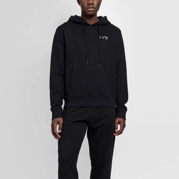 T-shirt Off-White pour homme SS21 noir avec logo