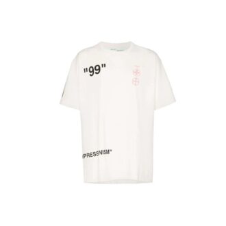 T-shirt oversize à manches courtes avec logo 99 imprimé dans le dos SS19