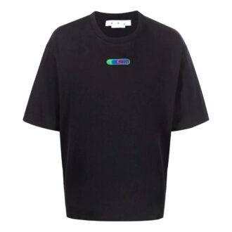T-shirt oversize Weed Arrows « Black Green »