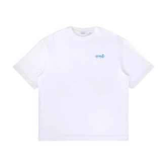 T-shirt Paint Splatter Arrow Diag Fit « White »