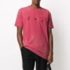 T-shirt rouge à manches courtes avec logo