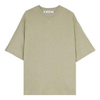 T-shirt Rubber Arrows « Olive Green White »