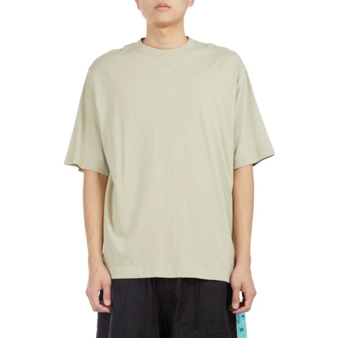 T-shirt Rubber Arrows « Olive Green White »