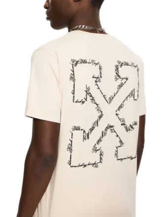 T-shirt Script Arrow Slim