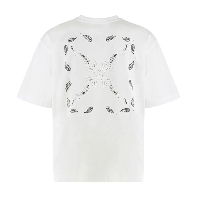 T-shirt à shorts Bandana Arrow Skate « Blanc »