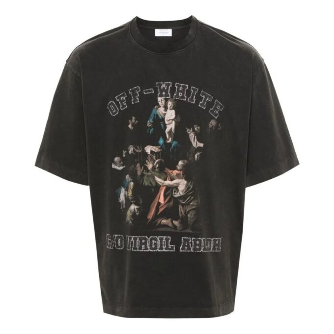 T-shirt à shorts Off-White Mary Skate « Noir »