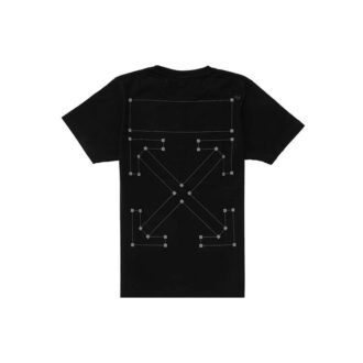 T-shirt slim Backbone 3M Arrows noir