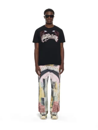 T-shirt slim Double Eagle Swarovski