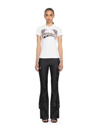 T-shirt slim Double Eagle Swarovski