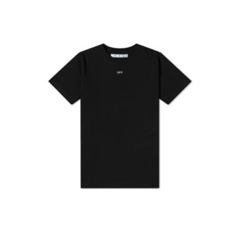 T-shirt slim à manches courtes et motif sérigraphié « Noir/Blanc »