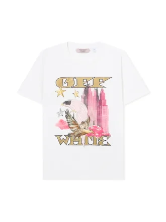 T-shirt slim à motif intégral