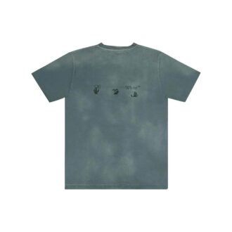 T-shirt slim vintage à logo « Teal »